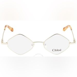 Chloe Demo Geometric Ladies Eyeglasses…Retails: $310.00